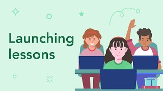 Launching a Student-paced lesson in Nearpod