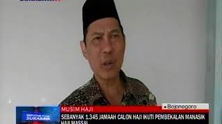 SEBANYAK 1 345 JAMAAH CALON HAJI IKUTI PMBEKALAN MANASIK HAJI MASSAL