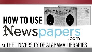How to Use Newspapers.com
