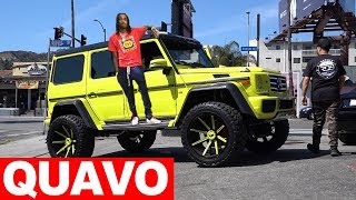 QUAVO's MERCEDES NEEDS HELP, SALOMONDRIN IS BACK FOR A WRAP.