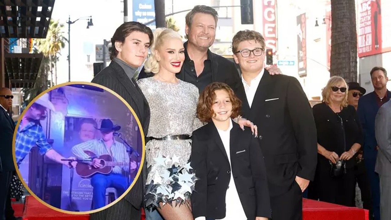 Gwen Stefani's Son And Blake Shelton's Stepson Makes His Country Music ...