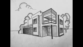 Featured image of post Simple 2 Point Perspective House Drawing : View my drawing course, click here for full.