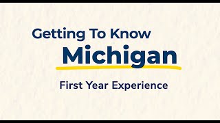 Getting to Know First Year Experience
