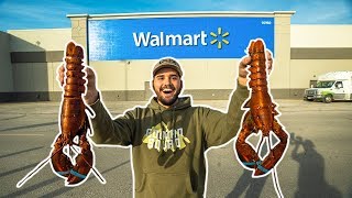 Walmart GIANT LOBSTER Catch Clean Cook!!! (Delicious)