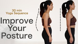 Fix Your Posture | 30 Min Yoga sequence | Yogbela