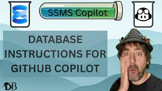 SSMS GitHub Copilot Database Instructions #ssms #ssms22 #githubcopilot