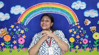 Rhyme Time - Rain Song - Barish Ayi Chaam Chaam Chaam || Nursery Rhyme [Hindi] by Teacher