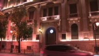National Bank clock strikes midnight in capital