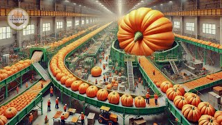 How To Process 1.1 Billion Pounds Of Pumpkins In A Processing Factory