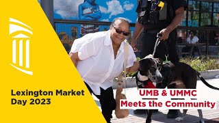 UMB Meets the Community at Lexington Market Day