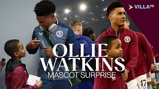 MASCOT SURPRISE | Ollie Watkins surprises young fan Abdallah