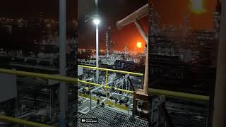 Panipat Refinery very beautiful night views #mechwikipedia #shorts