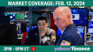 Stock market today: Inflation data spooks markets as Dow closes down 500 points | February 13, 2024