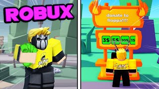 🔴 Donating ROBUX TO VIEWERS In Pls Donate (with hazem?😳)