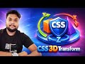 Learn CSS 3D Transform from Scratch | Create Realistic 3D Cards, Flip Effects & Depth Animations