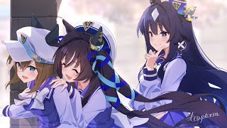 Hikari no Ushiro Sugata「光の後ろ姿」Cheval Grand | Uma Musume: Pretty Derby Season 3 Eps 12 ED | Lyrics