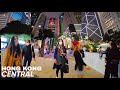 Night WaLk at the most expensive district in Hong Kong Central | 4K HDR | CityWaLk4U