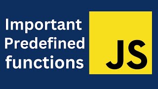 Predefined functions in javascript with examples | eval, Number, isNaN, parseInt | Javascript