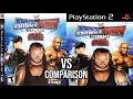 WWE Smackdown Vs Raw 2008 PS3 Vs PS2