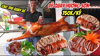 Meet the Master of Making Super Delicious Huong Son Roasted Goat for 750K Per Kilogram in Saigon