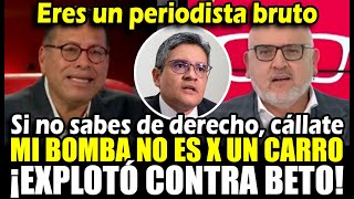 Phillip Explota contra Beto Ortiz, lo llama Bruto y defiende su bomb4 contra el Fiscal Pérez