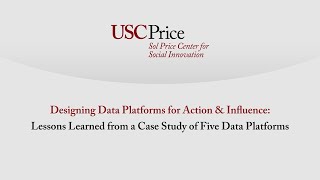 Designing Data Platforms for Action & Influence
