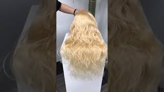 Vipsister #613 blonde body wave 13x4 lace frontal wigs #vipsisterhair #wigs #wigsinstall #hdlace