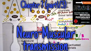 Neuromuscular transmission - chapter 7 (part 1/3) - Guyton and hall text book of medical physiology.