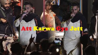 Karan Aujla Performing Live At Dav College Chandigarh || End Karwa gya