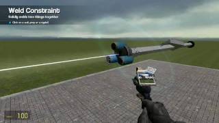 Gmod Tutorial 3, Part 1/2, Detailed Vector Thruster Tutorial, Making a Super Accurate Turret [HD]