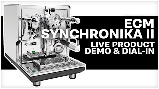 Coffee Seminar - ECM Synchronika II + Eureka Atom W 65 \u0026 Varia VS6