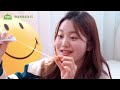 a big eater farting in front of her crush burger cheese sticks coke fries mukbang mukday ep.4