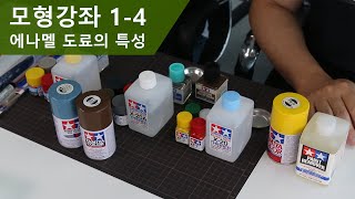 【모형강좌 1-4】 에나멜 도료의 특성 (각개판)