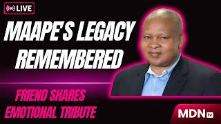 BUSHY MAAPE REMEMBERED | FRIEND PAYS TRIBUTE TO FORMER NORTH WEST PREMIER