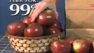 1990's *WEIS*(TM) Markets TV Commercial