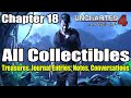 Uncharted 4 Chapter 18 All Collectibles Locations, Treasures, Journal Entries, Notes, Conversations