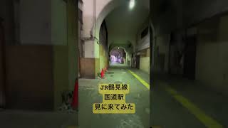 JR鶴見線「国道駅」見に来てみた