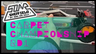 Carpet Championship RD 1 in Sheffield — 1/10th buggies, trucks, short course & rally