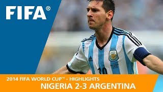Nigeria v Argentina | 2014 FIFA World Cup | Match Highlights