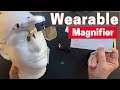 How To See Tiny Things-Wearable Magnifier Glasses￼