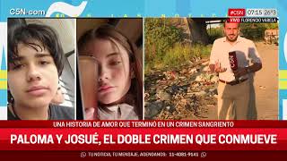 PALOMA y JOSUÈ, el DOBLE CRIMEN que CONMUEVE FLORENCIO VARELA