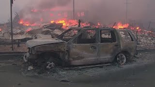 A closer look at the destruction left behind by LA wildfires