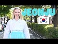 JEONJU HANOK VILLAGE | Wearing a Korean Hanbok in South Korea