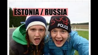 THE BORDER TO RUSSIA HITCHHIKING - soviet Russian town in Estonia