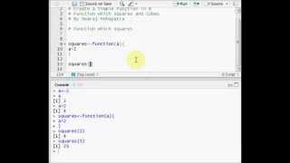 Basic Programming in R: Simple function in R