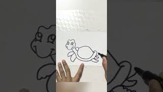 Realistic sea Turtle for kids | #drawing tutorial | #Step-by-Step| #How to Draw a Sea Turtle | #Easy