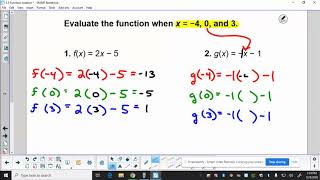 3 3: Function notation lesson
