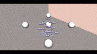 Flocking with Obstacle