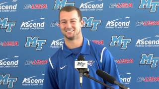 @MT_FB Week 08: Press Conference Brent Stockstill