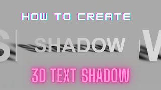 How to Create a 3D Realistic Text Shadow Using only HTML & CSS